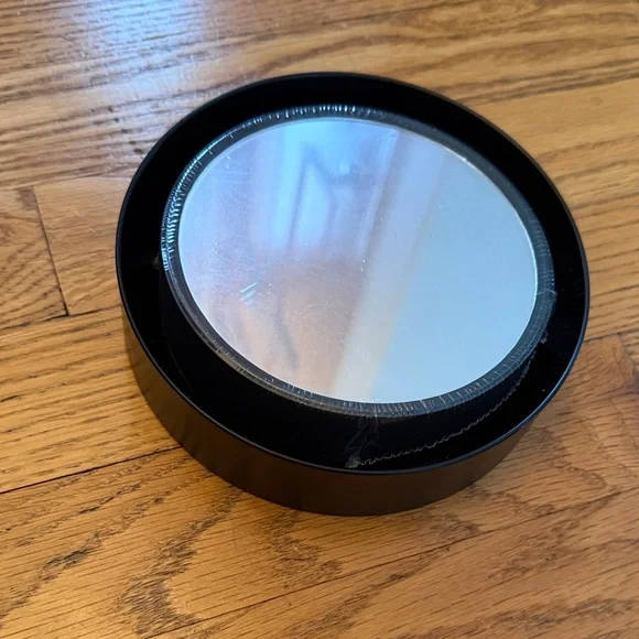 Round Black Mirrors -one 6 inches, one 5 inches NEW! - Picture 6 of 6